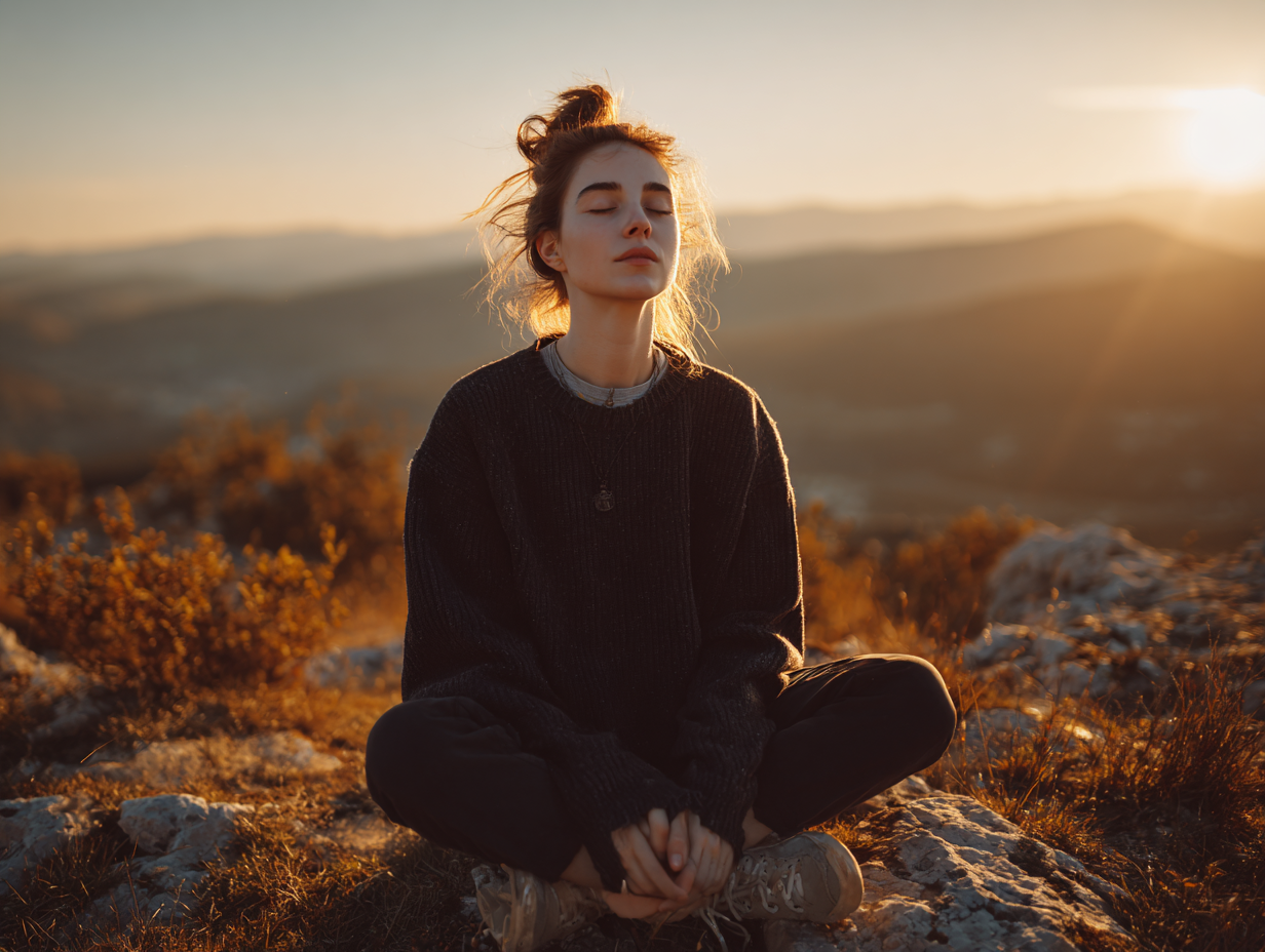 Meditație în natură